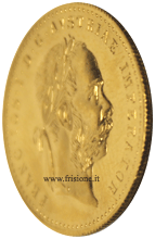 Austria ducatino oro bordo