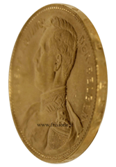 Belgio profilo del 20 franchi oro 1914