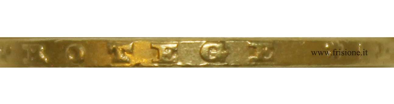 Belgio 20 franchi oro bordo