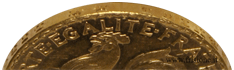 Bordo del 20 franchi oro 1909