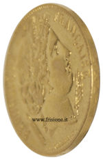 Francia profilo del 20 franchi oro 1850 A