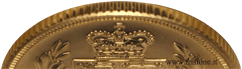 Bordo della sterlina oro stemmata 2002