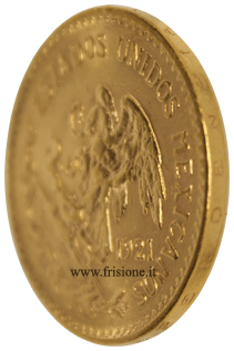 Profilo del Messico 20 Pesos oro 1917