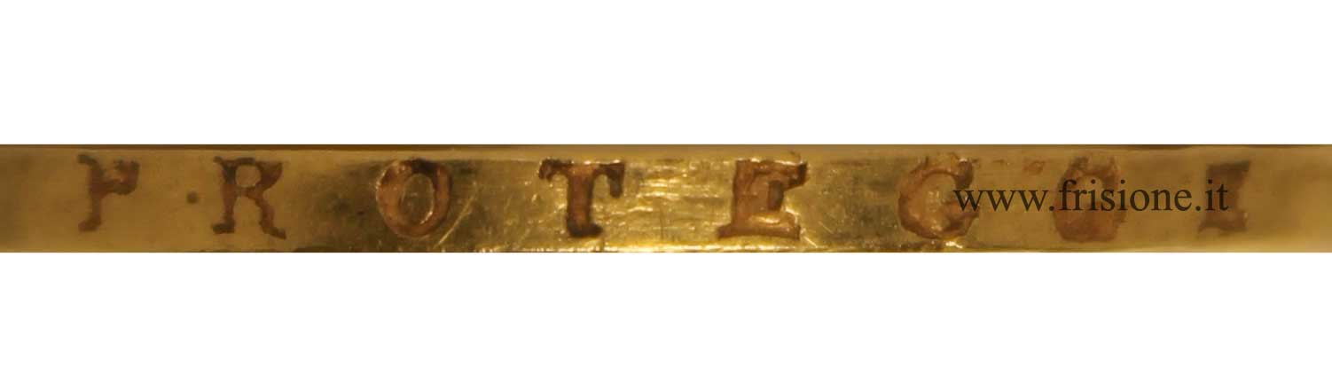 Bordo del 40 Lire oro di Milano del 1814