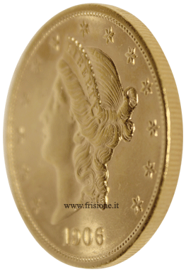 USA profilo del 20 $ oro 1906 D