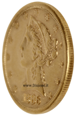 USA profilo 5 dollari 1886