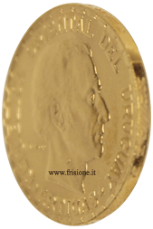 Uruguay 5 pesos oro 1930 profilo