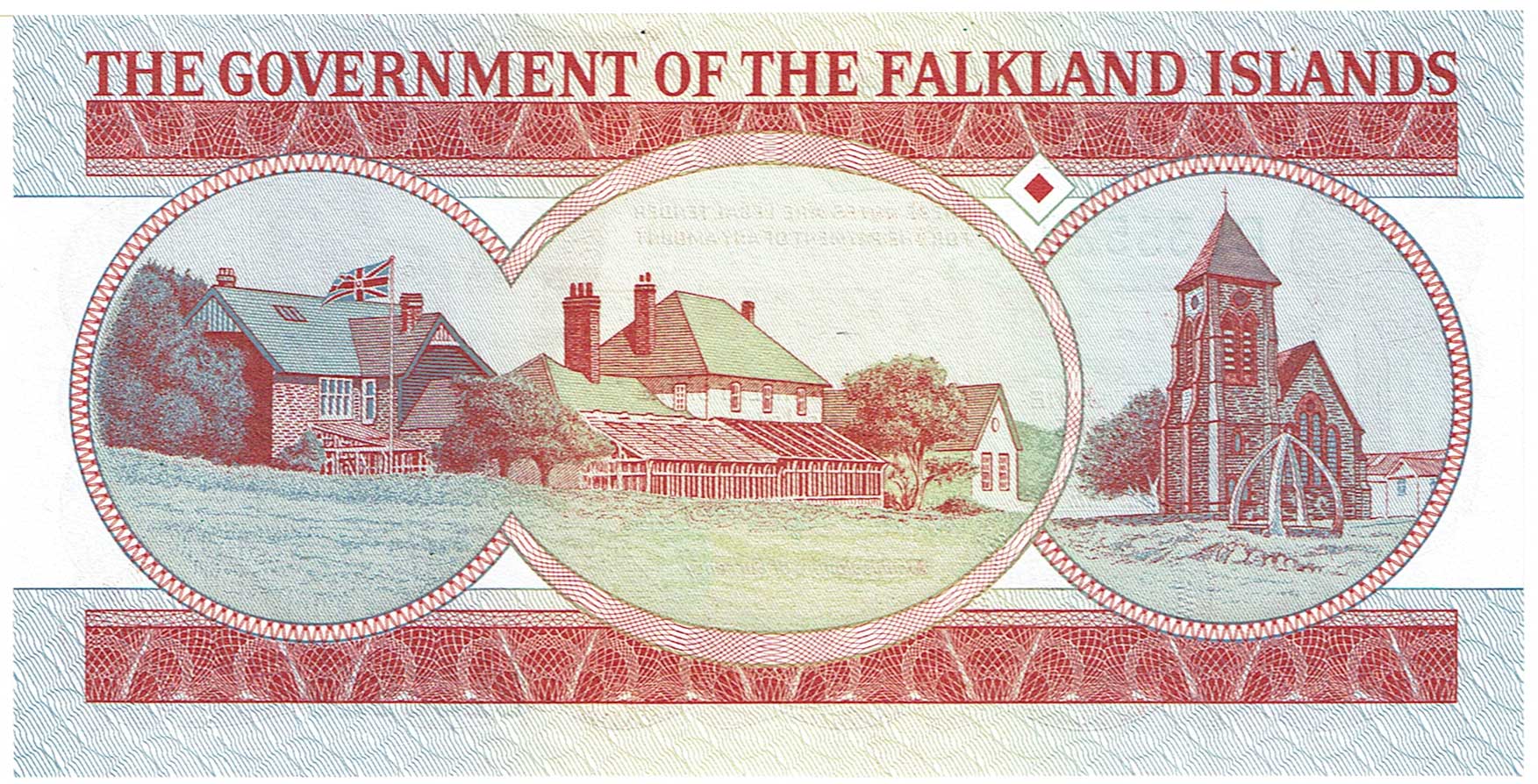 Falkland 5 pounds 2005 rovescio