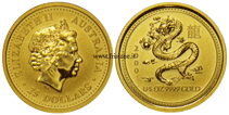 Australia 25 dollari - 1/4 di oncia oro