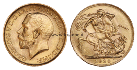 Sud Africa -  Giorgio V - Sterlina oro 1926 vecchio conio