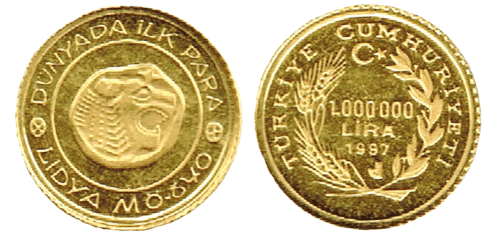 Turchia - 1000000 lira oro 1997