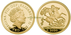 sterlina oro 2020