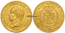 C. Felice - 20 Lire oro 1828 - Torino - marengo italiano