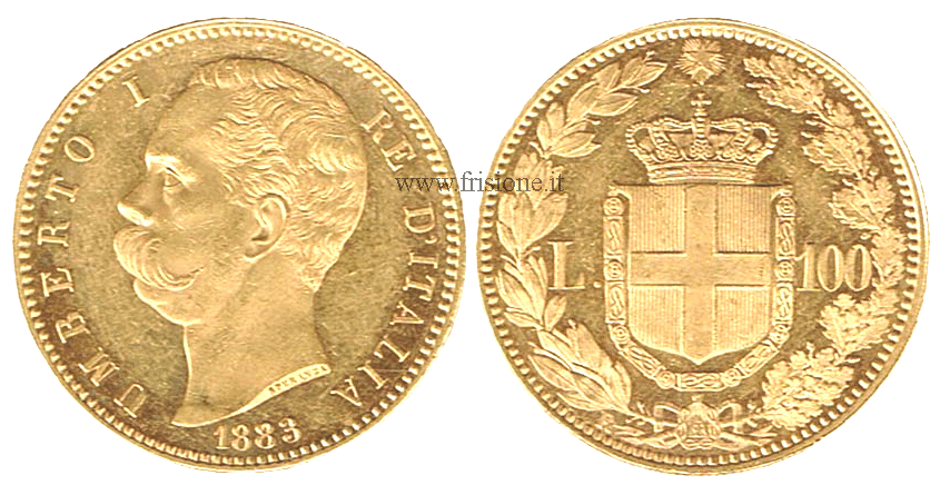 Umberto I - 100 lire 1883