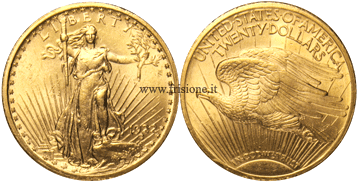 Stati Uniti 20 Dollari oro 1922
