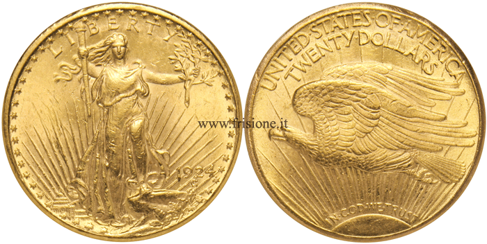 20 Dollari USA 1924 