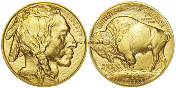 USA - 50 Dollari 2009 oro Buffalo