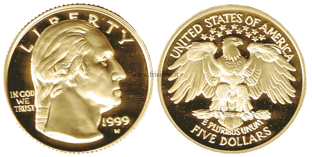 Stati Uniti 5 dollari 1999