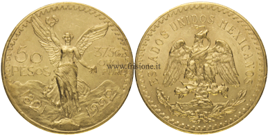 Messico 50 Pesos oro Messicano