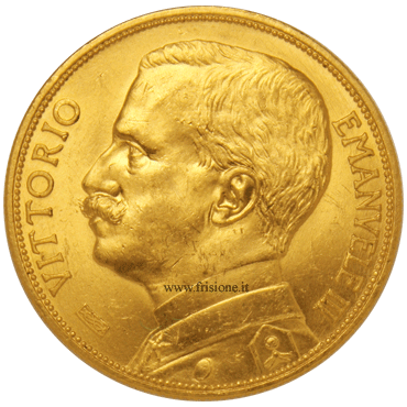 100 lire 1912 diritto