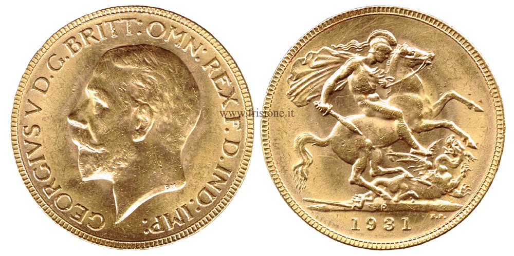 Australia - Giorgio V - Sterlina oro 1931