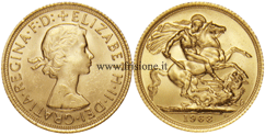G. Bretagna sterlina oro 1968 nuovo conio