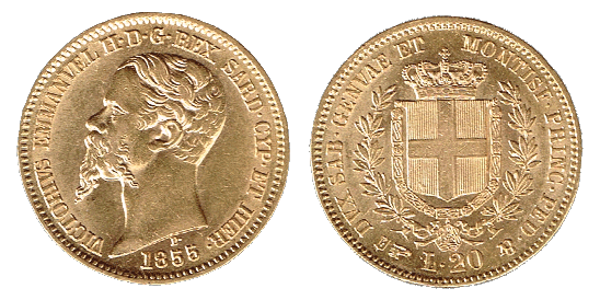 Vittorio Emanuele 2 - 20 Lire