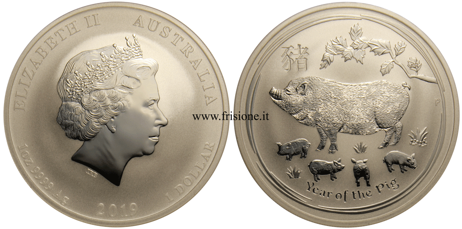 Australia - Dollaro 2019 maiale