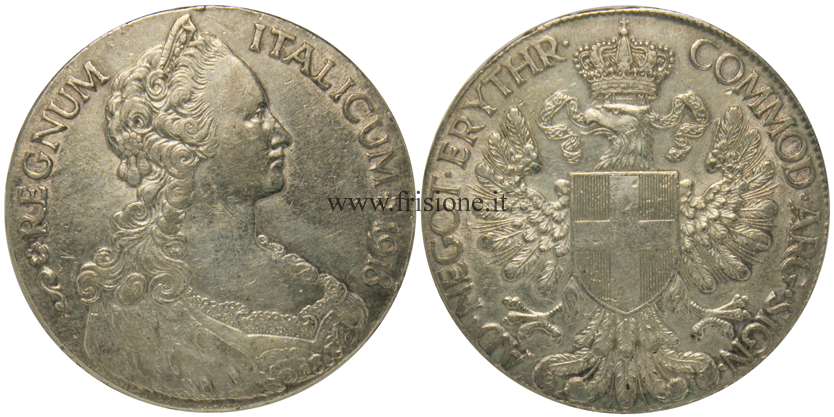 Tallero Italicum 1918 Eritrea