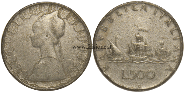falso di 500 lire italia