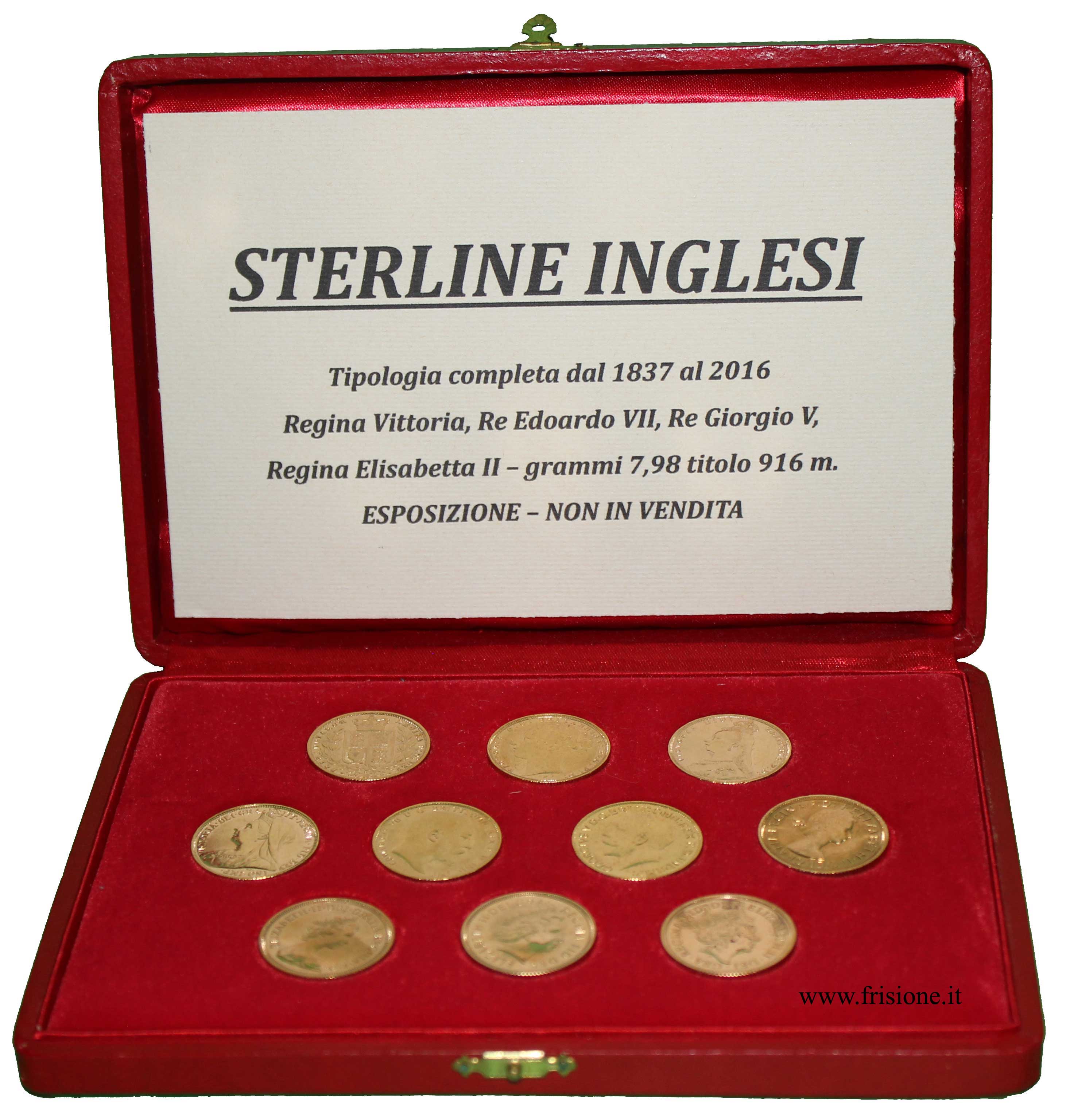 Serie sterline oro Gran Bretagna Serie sterline oro Gran Bretagna