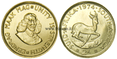 Sud Africa 2 rand 1974