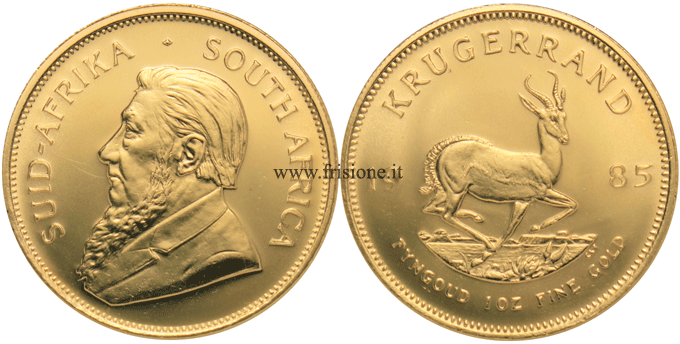 Krugerrand oro 1985