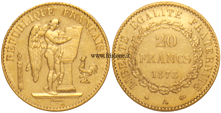 Francia - 20 Franchi 1878 A