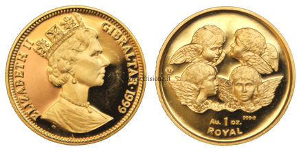Gibilterra - Elisabetta II - 1 Royal 1999