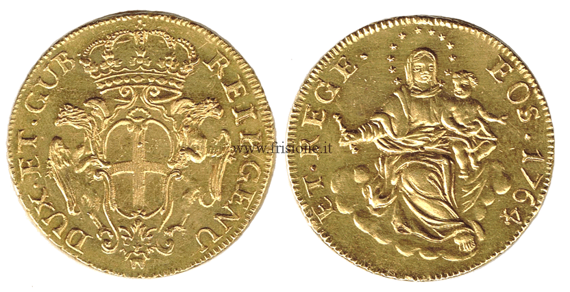 Moneta genova in oro
