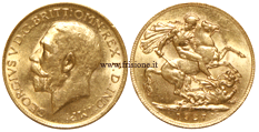 Sud Africa - Giorgio V - Sterlina oro 1927