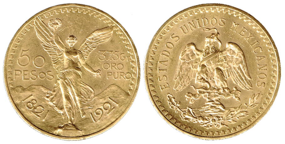 Messico 50 pesos Oro 