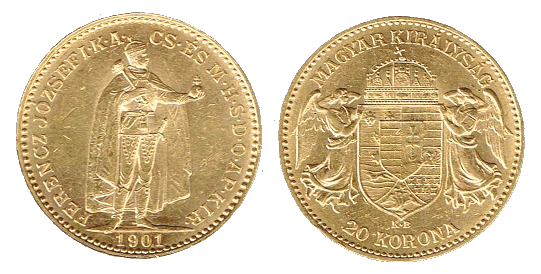 Ungheria - 20 Corone